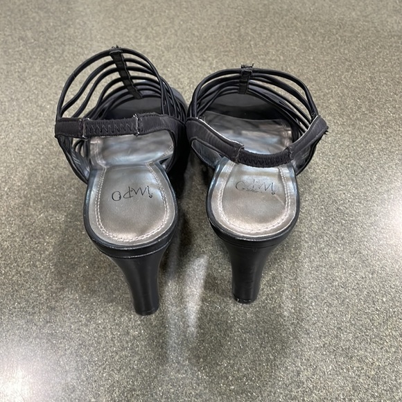 Black Strappy Shoes - Picture 3 of 8